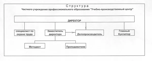 Структура ЧУПО